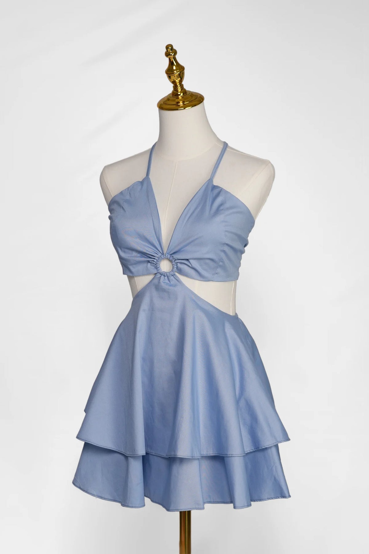 Arioma modelo 09, Azul. Maniquí · Ángulo 03